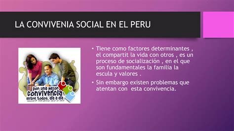 Problemas De Convivencia En El Per Ppt