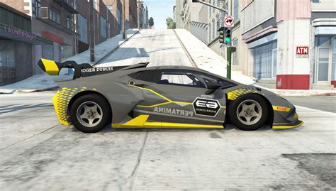 Lamborghini Huracan LP 620 2 Super Trofeo EVO For BeamNG Drive