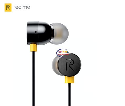 Realme Buds Wired In Ear Earphones With Mic Black Electronics