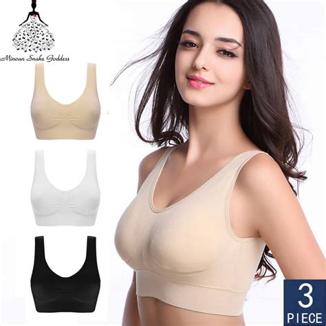 3pcs Set Sexy Women Bra Plus Size Seamless Bra No Pad Underwear