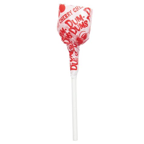 Dum Dums Cherry 50 Count Spangler Candy