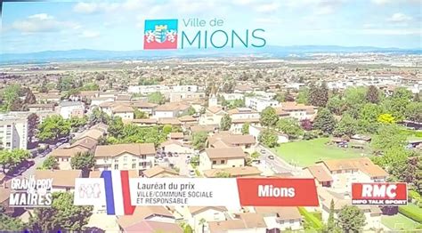 La Ville De Mions R Compens E Pour Son Engagement Ville De Mions