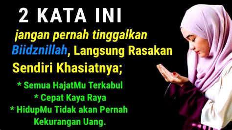 Sempatkan Baca 2 Kata Ini 41× Malaikat Langit Akan Turun Doa Cepat Kaya Pengabul Segala Hajat