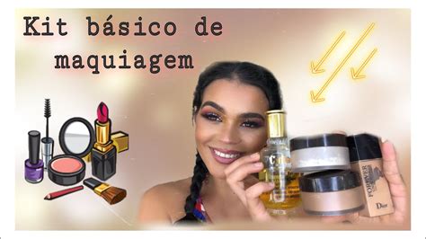 Como montar um Kit básico de maquiagem YouTube