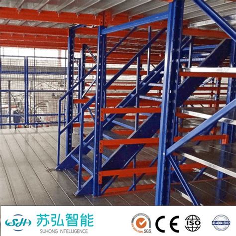 Nanjing Warehouse Storage Heavy Duty Boltless Steel Loft Mezzanine