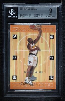 Upper Deck Rookie Watch Antawn Jamison Bgs Mint Rookie