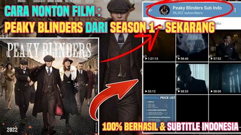 CARA NONTON FILM PEAKY BLINDERS DARI SEASON 1 SEKARANG Subtitle