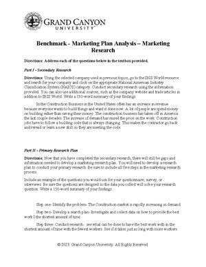 Mkt Rs T Marketing Plan Analysis Consumer Behavior Marketing