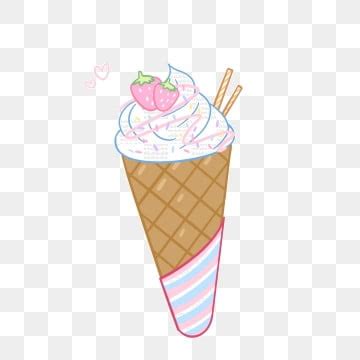 Ice Cream Dripping Png Transparent Falling Strawberry Ice Cream