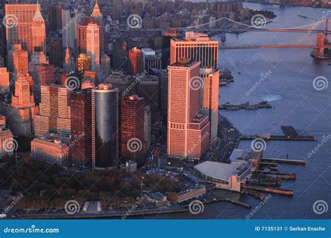 Downtown Manhattan Skyline Royalty-Free Stock Image | CartoonDealer.com ...