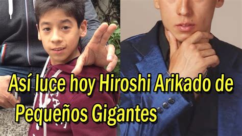 Así luce hoy Hiroshi Arikado de Pequeños Gigantes a 9 años del programa