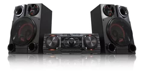 Mini System LG Xboom CM8350 Preto Y Vermelho Bluetooth Nfc 2000W