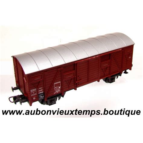 Roco Ho Ref A Wagon Couvert Claire Voie Pour Petits Bestiaux