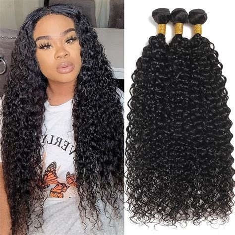 Virgin Peruvian Curly Hair 3 Bundles Human Hair Weave One More Onemorehair