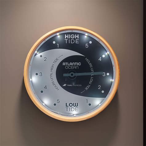 Tidal Eclipse Led Tide Clock Tidal Timepieces