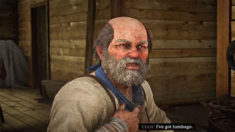 How Uncle Really Got Lumbago Rdr2 Emotional Youtube