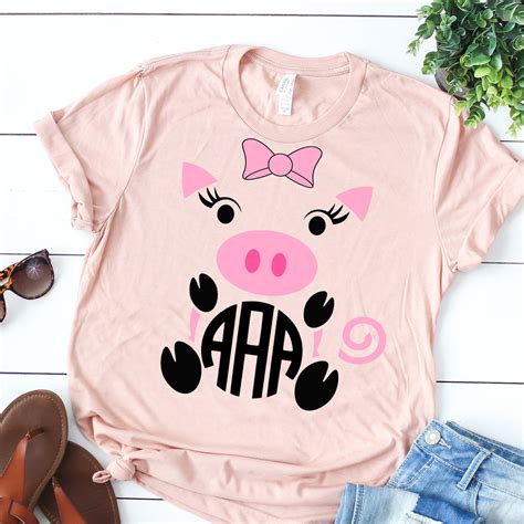 Show Pig Svg Pig Svg Pig Face Svg Farm Animal Svg Farm - Etsy