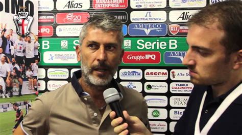 TIM CUP Pro Vercelli Alessandria L Intervista A Mister Scazzola YouTube