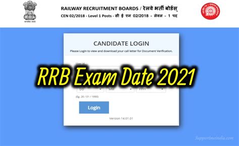 RRB Group D Exam Date 2024 Railway Exam Latest News Updates