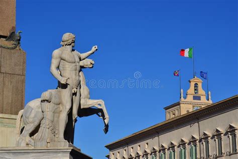 Quirinal Hill In Rome Stock Photo Image Of Granite Italy 83404190