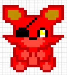 17 Ideas De Pixel Art De Five Nights At Freddy S Dibujos En