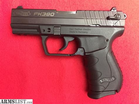 ARMSLIST For Sale WALTHER PK380 380 SEMI AUTOMATIC PISTOL