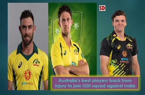 IND Vs AUS ODI Update: Australia Announced Big Name Names 16-player Squad For India ODI Series ...