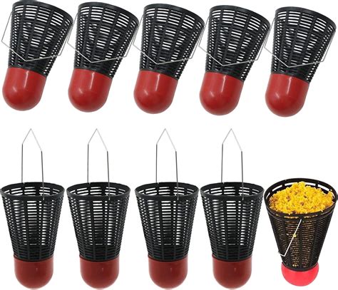 Panier Alimentation Pêche Feeder Cage Appâts pour Poissons Plastique