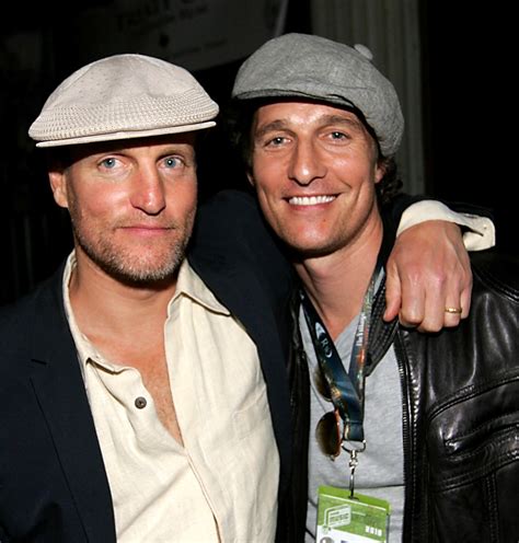 Woody Harrelson and Matthew McConaughey may be brothers. Justin Theroux ...