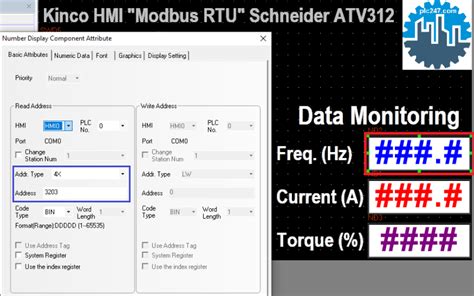 Hmi Kinco Modbus Rtu Schneider Atv Tutorial Plc