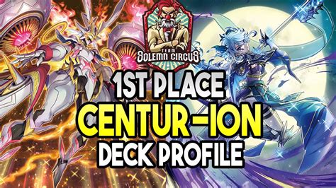 Yu Gi Oh 1st Place Centur Ion Deck Profile July 2024 YouTube