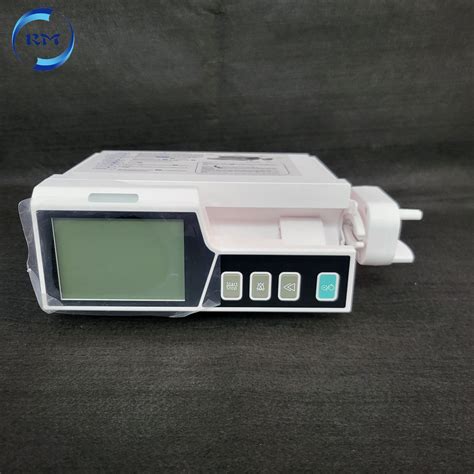 Hospital Portable Single Channel Syringe Pump 3 5 Inch Touch Screen