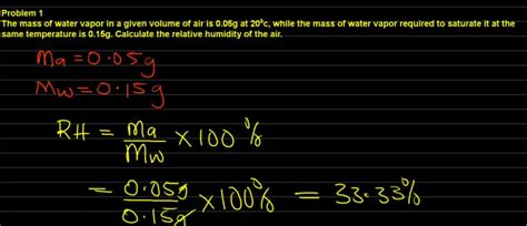 How To Calculate Relative Humidity Definition And Formula