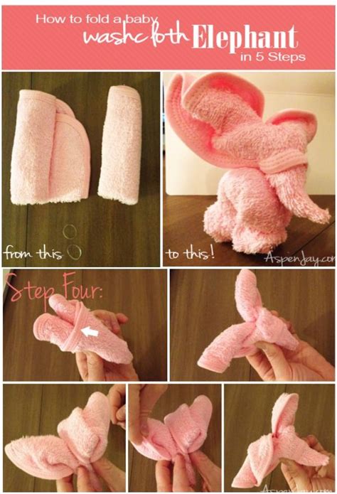 How To Fold A Washcloth Elephant In 5 Steps Artofit