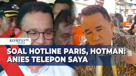 Anies Kenalkan Program Hotline Paris Hotman Paris Saya Tidak