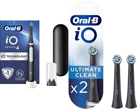 Oral B Io4 Electric Toothbrush With Revolutionary Io Technology And Travel Case 4 Modes With