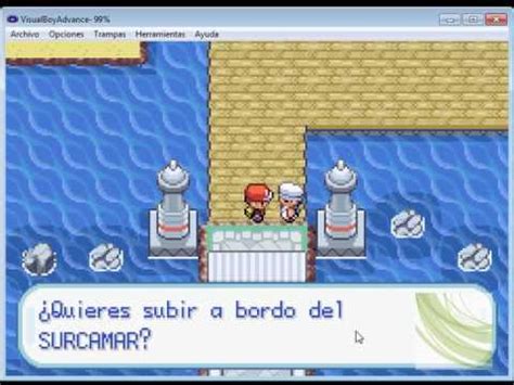 Como Llegar A Isla Origen En Pokemon Rojo Fuego Youtube