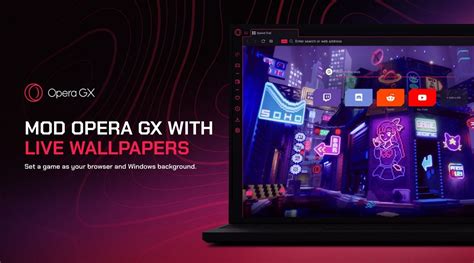 How To Use Opera Gx S Live Wallpapers