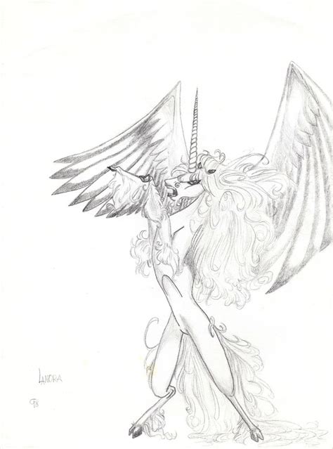 Unicorn With Wings Drawing at PaintingValley.com | Explore collection of Unicorn With Wings Drawing