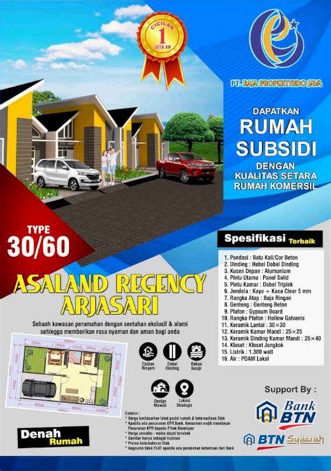 JUAL PERUMAHAN ASALAND REGENCY ARJASARI BANDUNG IDRumah