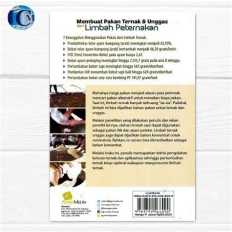 Jual Buku Membuat Pakan Ternak Dan Unggas Dari Limbah Peternakan Di