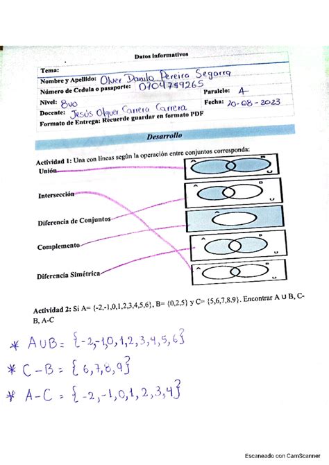 U1 A1 Ejercicios Mathematics Analysis And Approaches HL Studocu