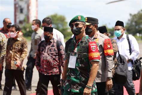 Penanggungjawab PAM VVIP Pangdam Hasanuddin Pantau Dan Dampingi Wapres