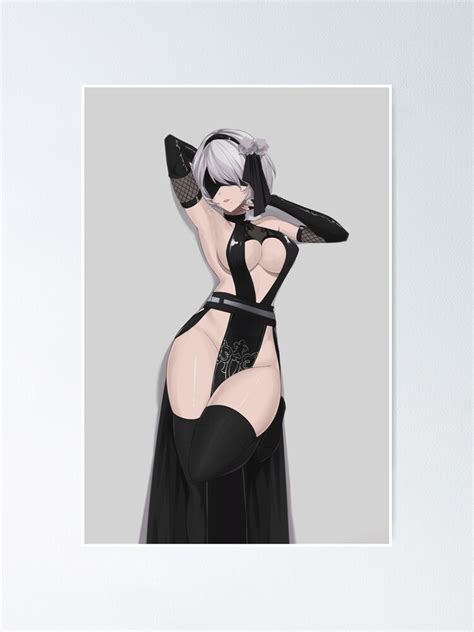 Sexy Yorha B Lewd Thighs Thicc Ass Butt Nier Automata Anime Hentai