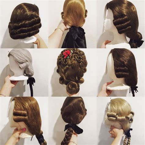 Wigs Made For The Cast At Colonial Williamsburg Historical Hairstyles