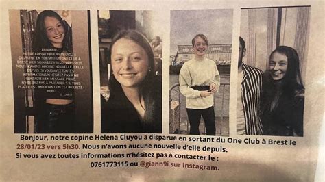 Disparition Dhéléna à Brest Aucune Avancée Aucune Nouvelle