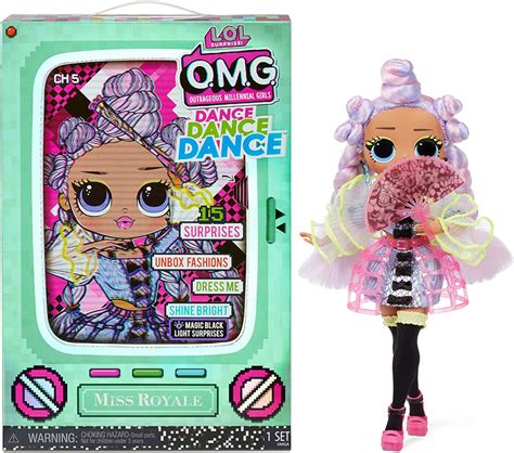 Amazon L O L Surprise Omg Dance Miss Royale Fashion Doll With