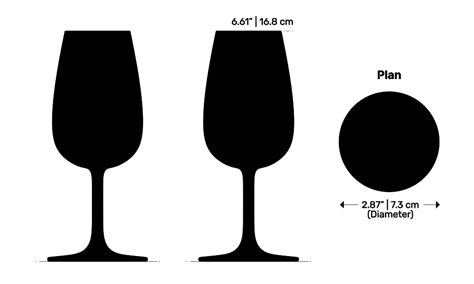 Wine Glasses Dimensions And Drawings