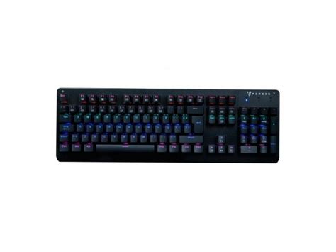 Teclado Gamer Perseo Electryon Rainbow Mec Nico Rgb Usb Nnet