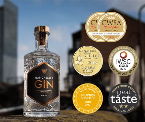 Manchester Gin Signature The Spirit Of Manchester Distillery